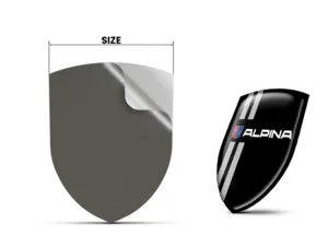 Alpina Vinyl Logosticker Robust Universal Hochwertig